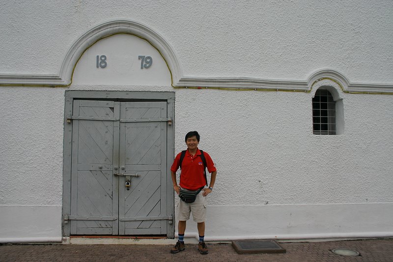 Tim at the Square Tower, Kuching