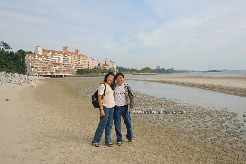 Tim and Chooi Yoke in Port Dickson