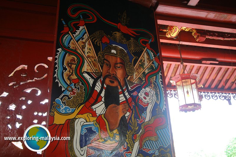 Door god of Tin Hin Kong Temple