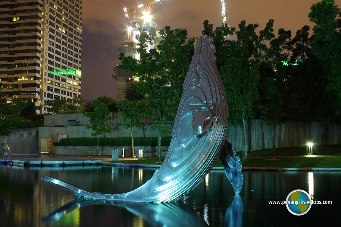 Whale sculpture, KLCC Park