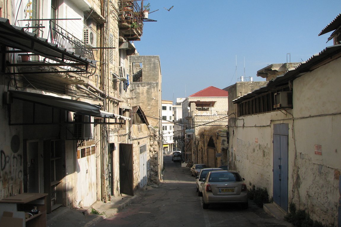 Back street in Haifa