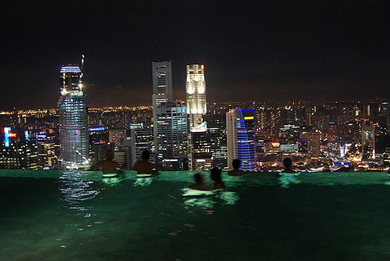 Sands Skypark swimming pool