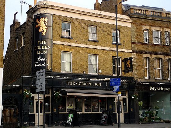 A pub in Fulham, London