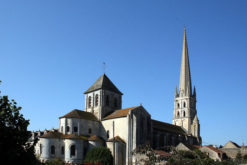 Abbey Church of Saint Savin-sur-Gartempe, Poitou, France