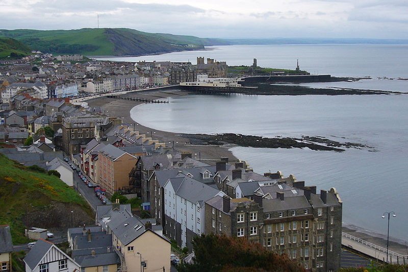 View of Aberystwyth