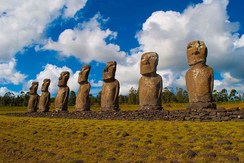 Ahu Akivi, Easter Island