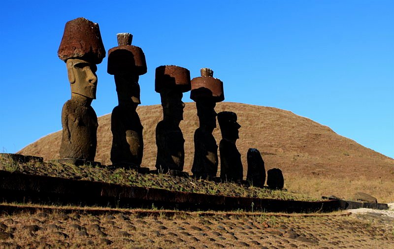 Ahu Nau Nau, Easter Island