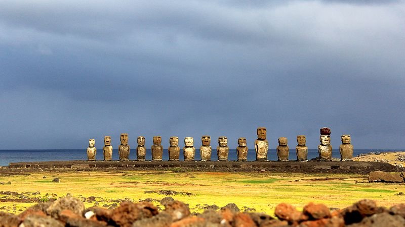 Ahu Tongariki, Easter Island