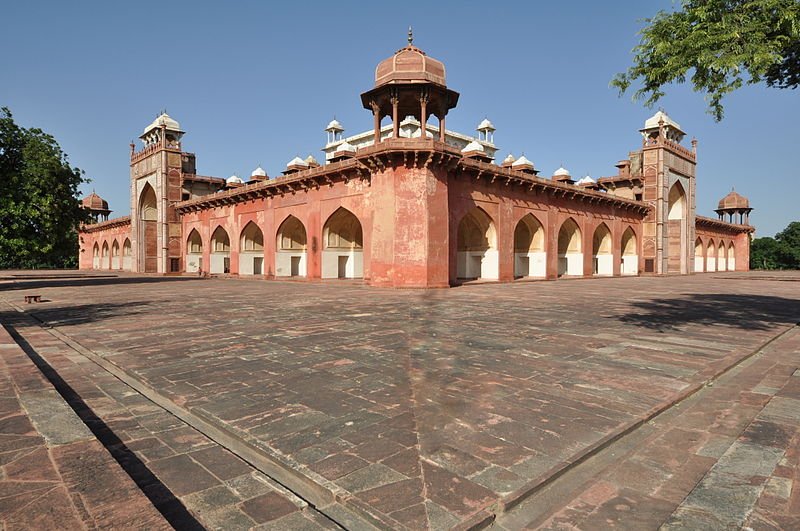 Akbar's Tomb at Sikandra, near Agra