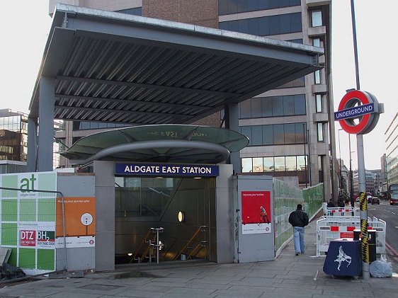 Aldgate East Tube Station