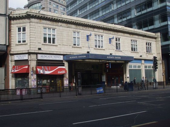 Aldgate Tube Station