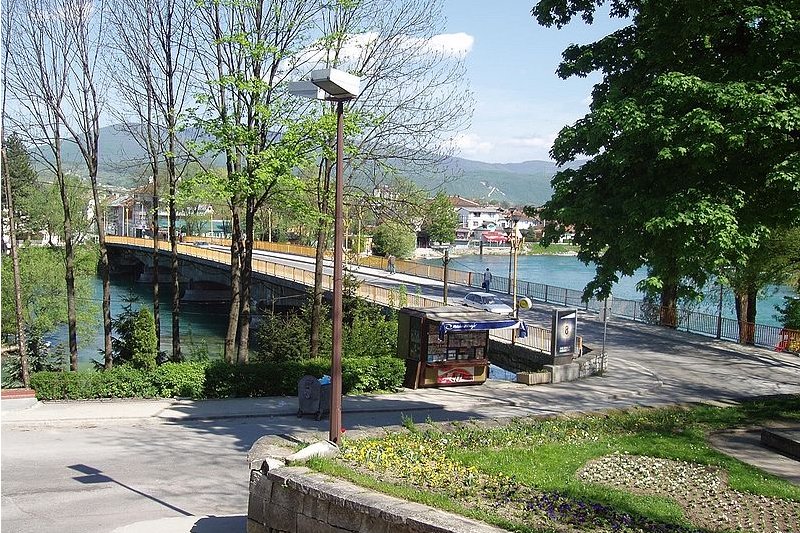 Alije Izetbegovica Bridge in Bihać