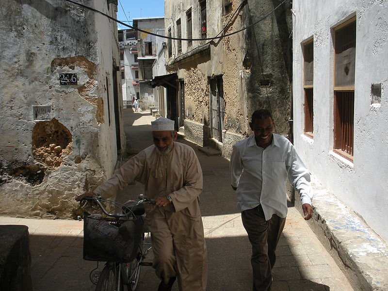 Alleyway in Zanzibar City, Tanzania