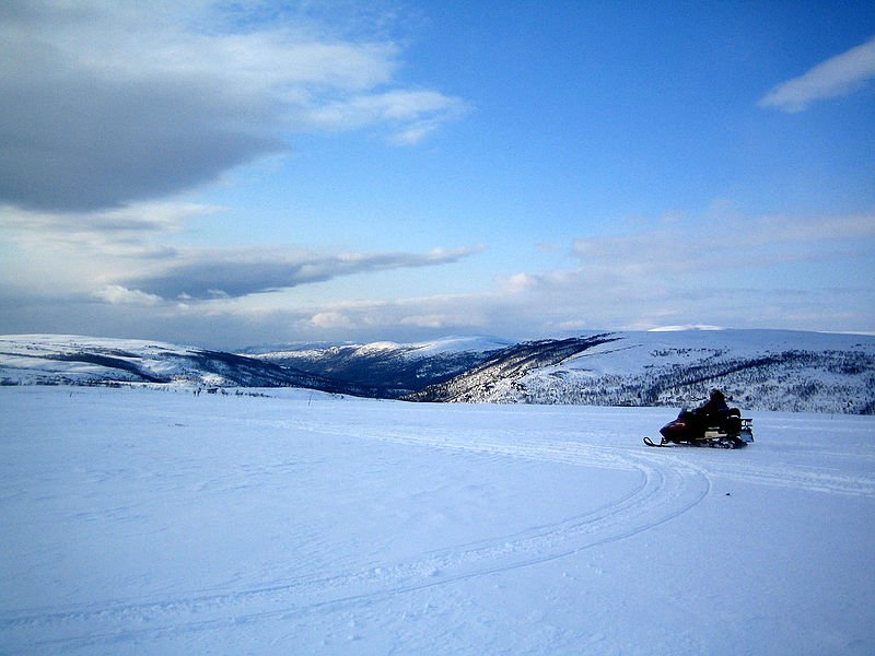 Mountain landscape in Alta, Norway