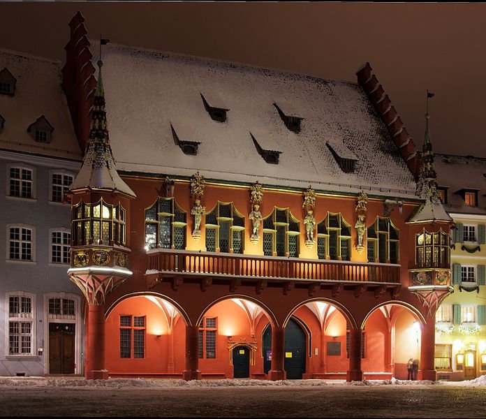 Altes Kaufhaus, the historical merchant hall of Freiburg