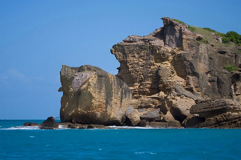 Antigua shoreline