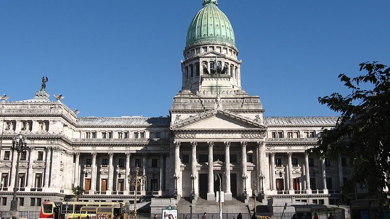 Argentine National Congress in Buenos Aires, Argentina