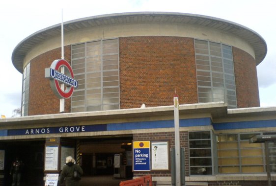 Arnos Grove Tube Station