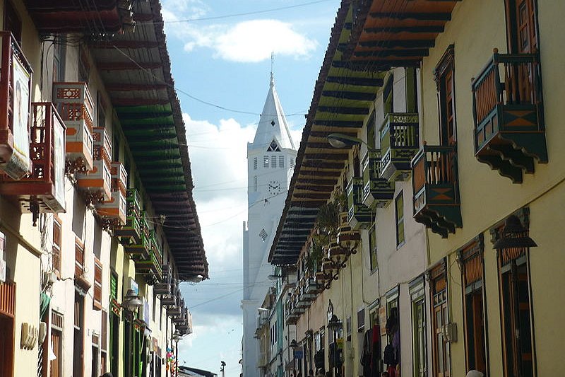 Balconies on Calle Real, Pereira