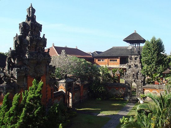 Inner Courtyard of Bali Museum