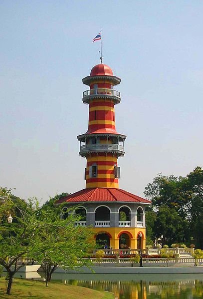 Ho Withun Thasana, the Bang Pa-In lookout tower