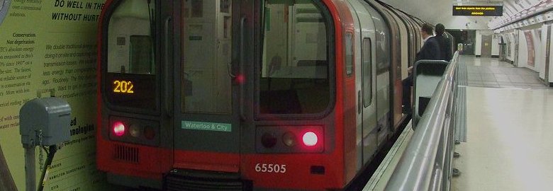 Waterloo & City Line at Bank Station