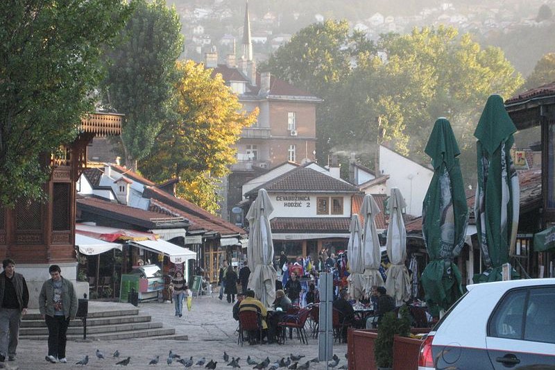 Baščaršija marketplace in Sarajevo