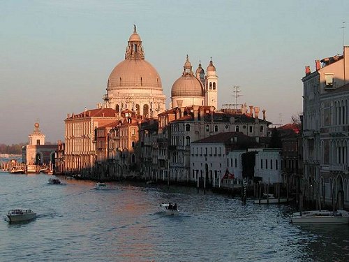 Basilica of Santa Maria della Salute in the sestiere of Dorsoduro