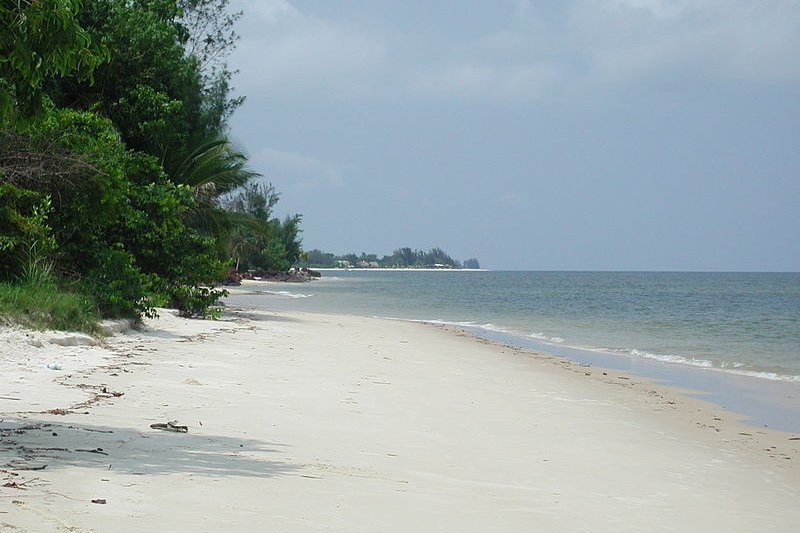 Beach at Port Denis, Gabon