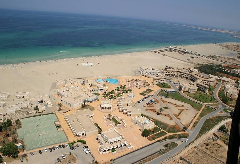 Beach in Benghazi, Libya