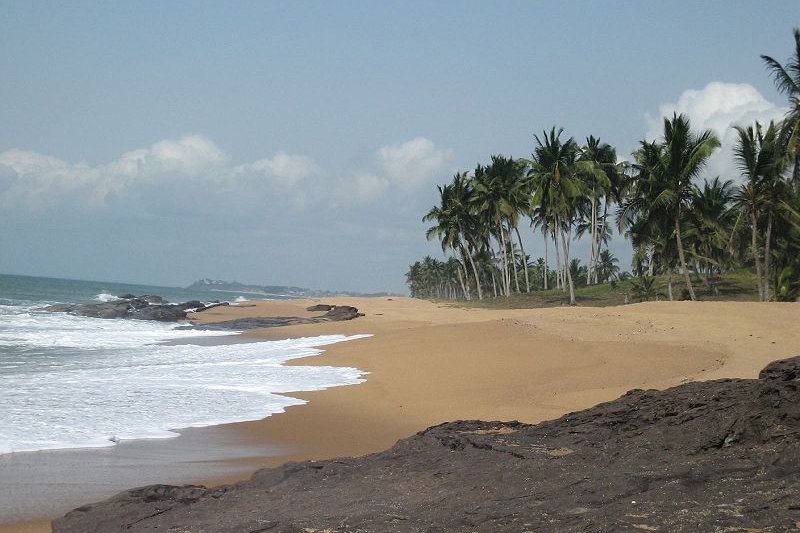Beach in Ghana