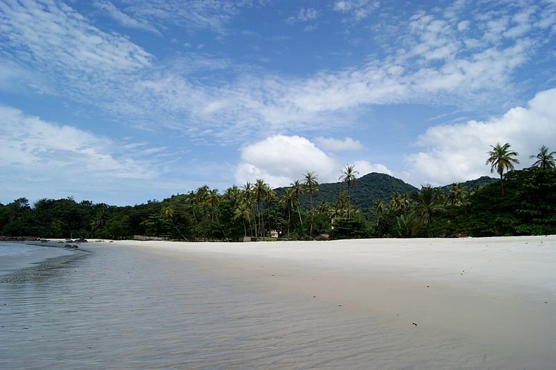 Beach in Sierra Leone