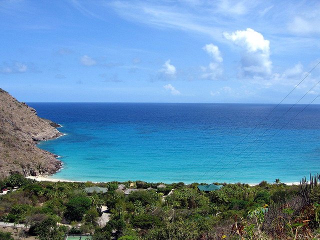 Beach in St Barts