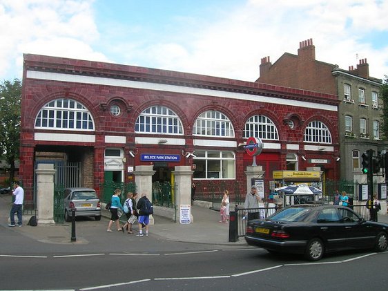 Belsize Park Tube Station