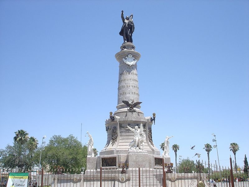 Benito Juárez Monument in Ciudad Juárez, Mexico