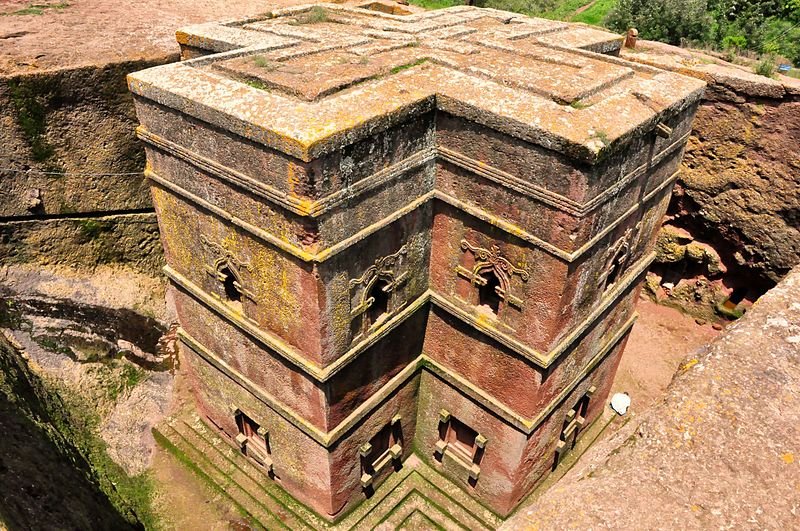 Church of Bet Giyorgis, Lalibela, Ethiopia