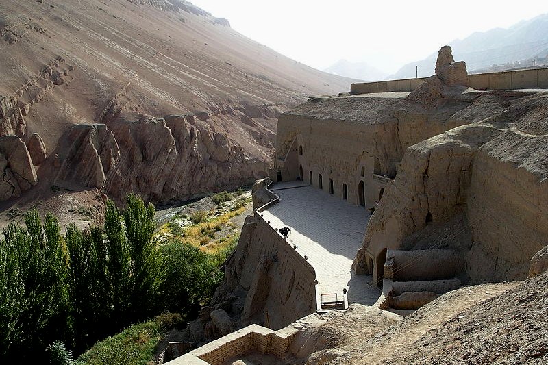 Bezeklik Caves near Turpan, Xinjiang