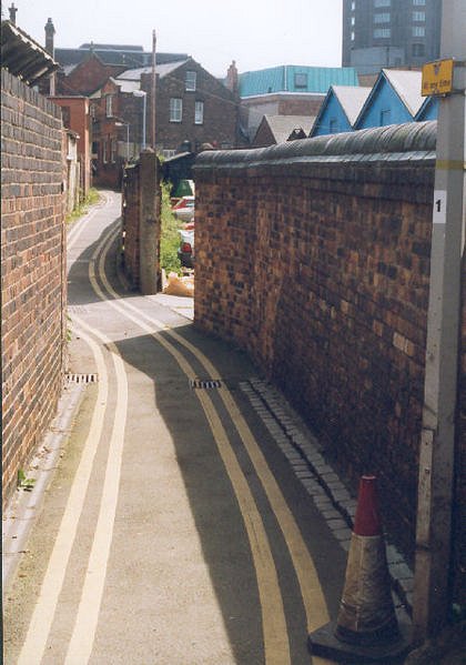 Bird Cage Walk in Hanley, Stoke-on-Trent