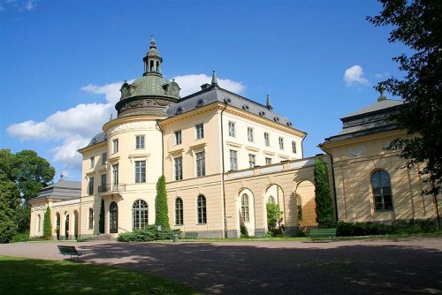 Bjärka Säby Castle, located south of Linköping, Sweden