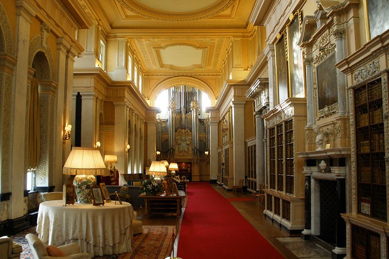 The Interior of Blenheim Palace