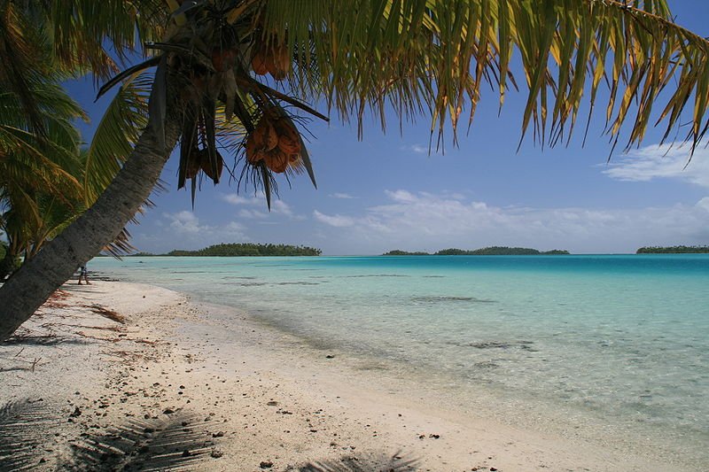 Blue lagoon of Rangiroa