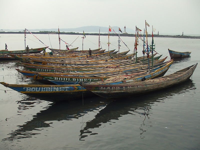 Boats in Conakry