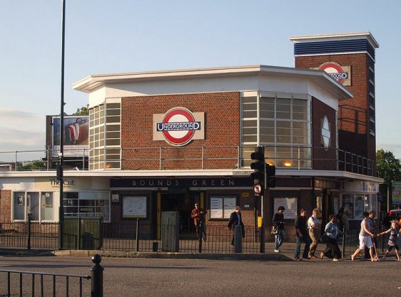 Bounds Green Tube Station