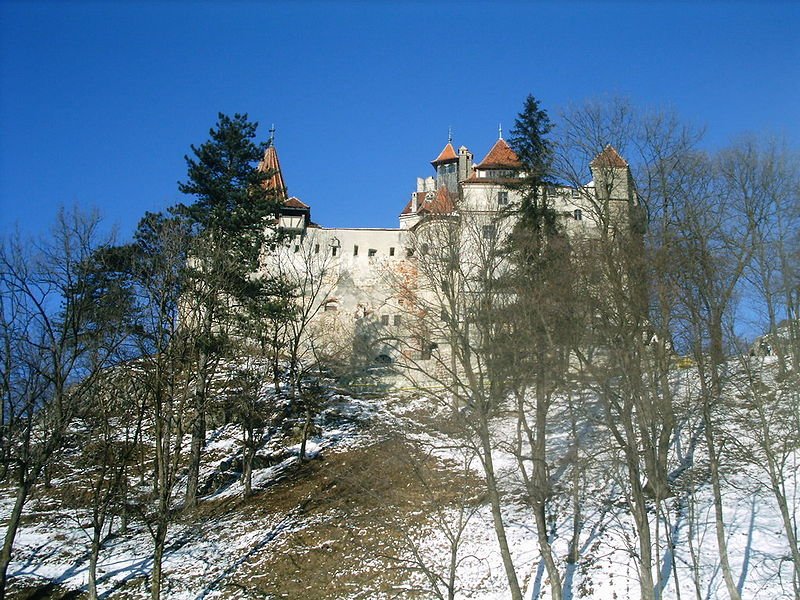 Bran Castle, better known as Dracula's Castle, in Romania