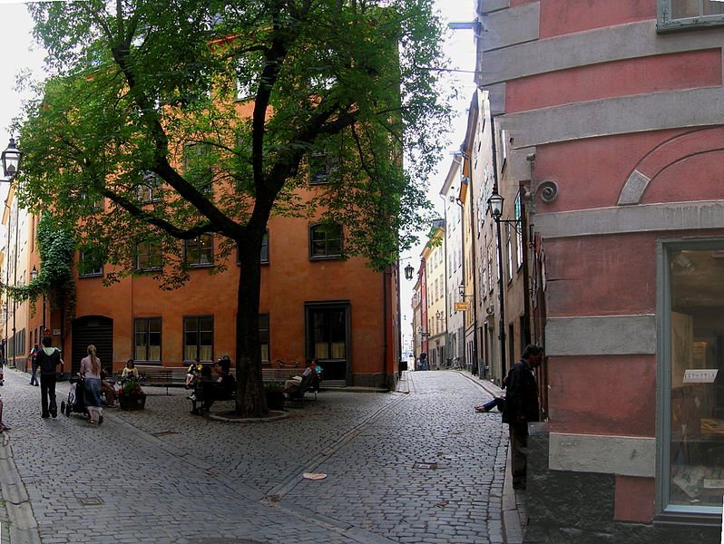 Brända tomten, Gamla Stan, Stockholm