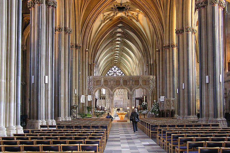 Interior of Bristol Cathedral