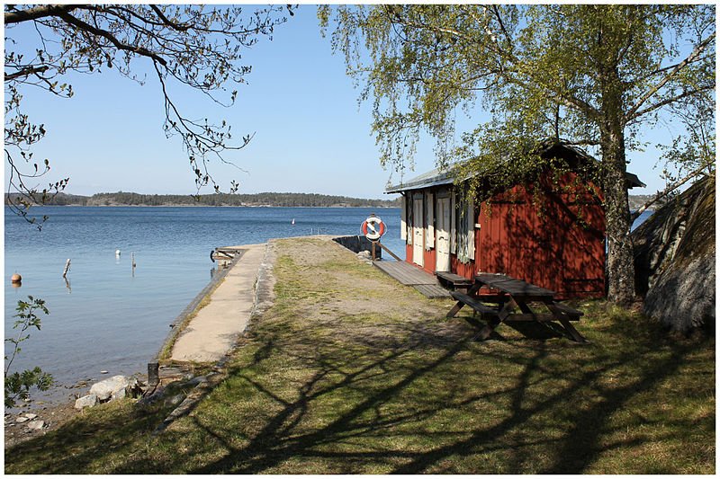 Brobänken in Tyresö Municipality