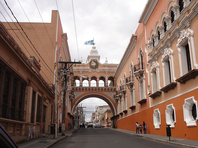 Buildings in Zone 1 of Guatemala City