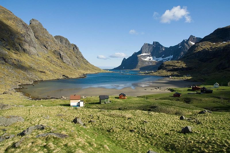 Bunesfjorden, Lofoten, Norway