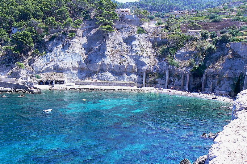 Cala Banyalbufar in Mallorca